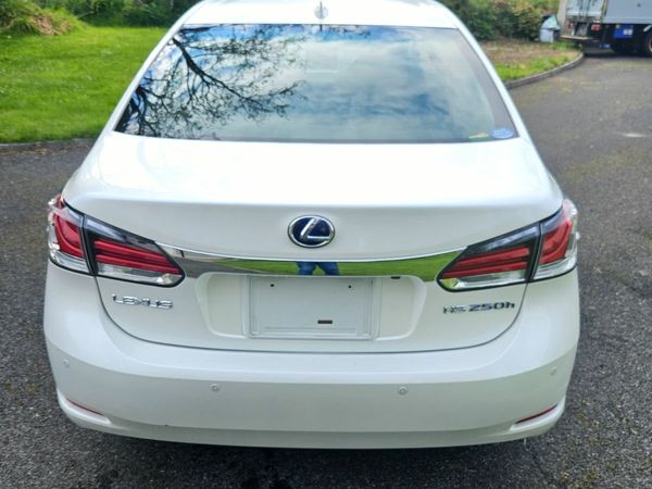 Lexus HS Saloon, Petrol Hybrid, 2017, White
