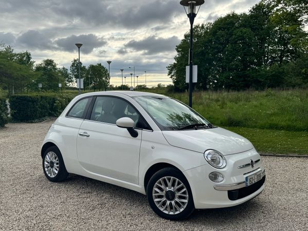 Fiat 500 Hatchback, Petrol, 2015, White