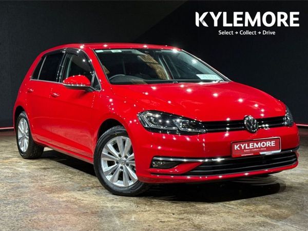 Volkswagen Golf Hatchback, Petrol, 2017, Red