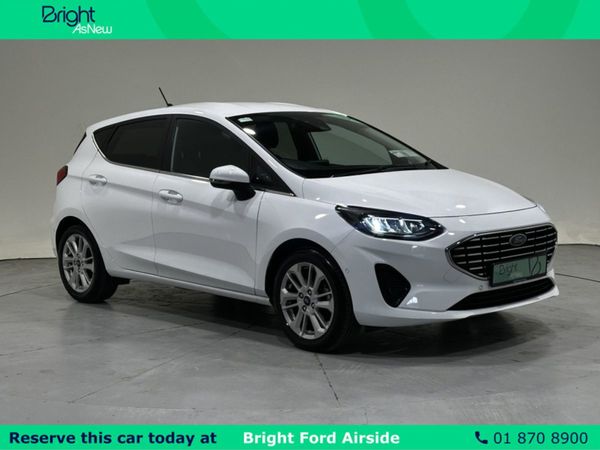 Ford Fiesta Hatchback, Petrol, 2022, White