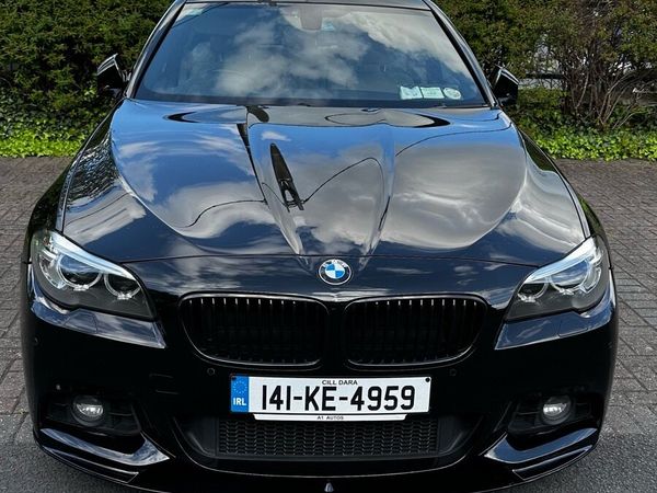 BMW 5-Series Saloon, Diesel, 2014, Black