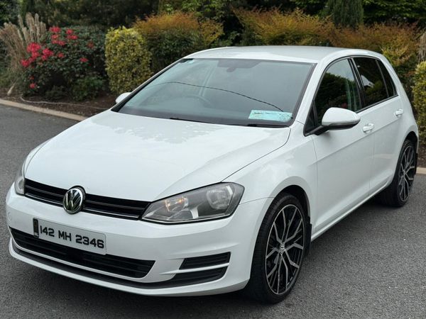 Volkswagen Golf Hatchback, Diesel, 2014, White