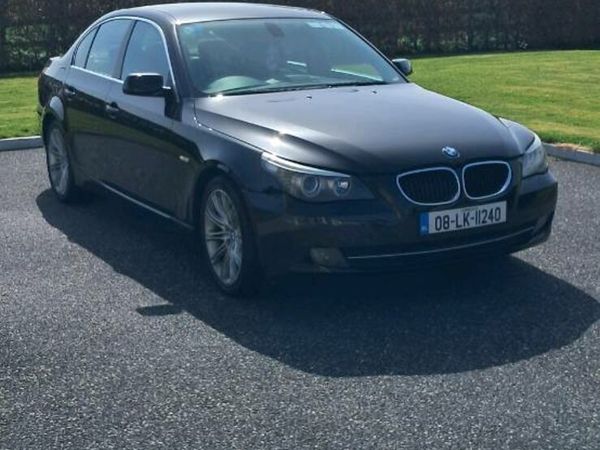 BMW 5-Series Saloon, Diesel, 2008, Black