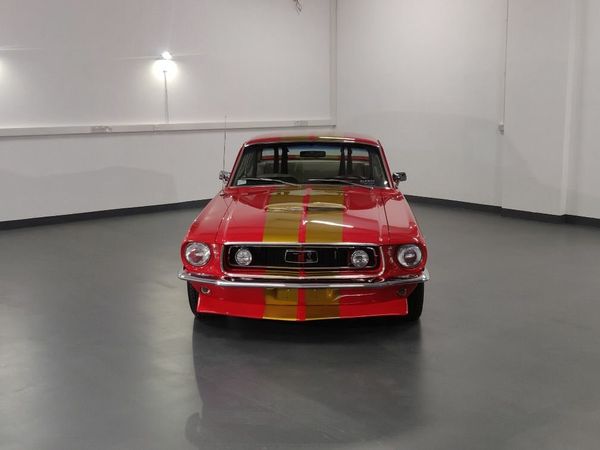 Ford Mustang Coupe, Petrol, 1968, Red