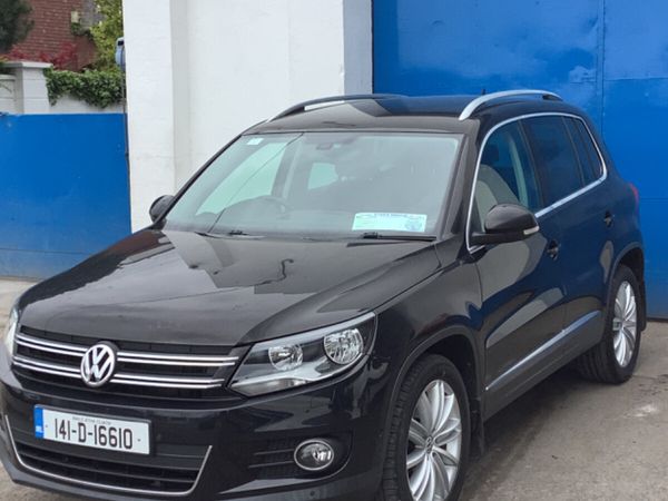Volkswagen Tiguan SUV, Diesel, 2014, Black