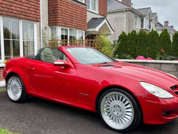 Mercedes-Benz SLK Convertible, Petrol, 2007, Red