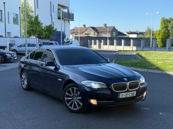 BMW 5-Series Saloon, Diesel, 2011, Blue
