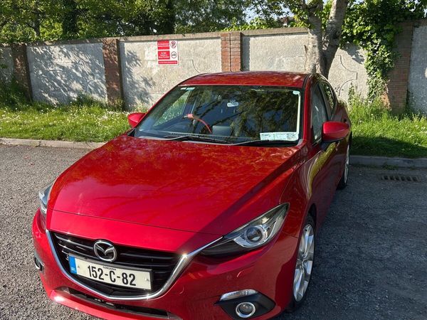 Mazda Mazda3 Saloon, Diesel, 2015, Red