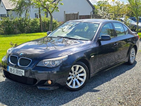 BMW 5-Series Saloon, Diesel, 2009, Black