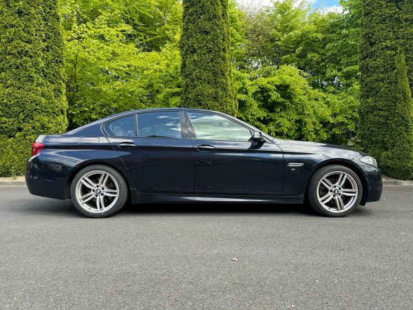 BMW 5-Series Saloon, Diesel, 2014, Black