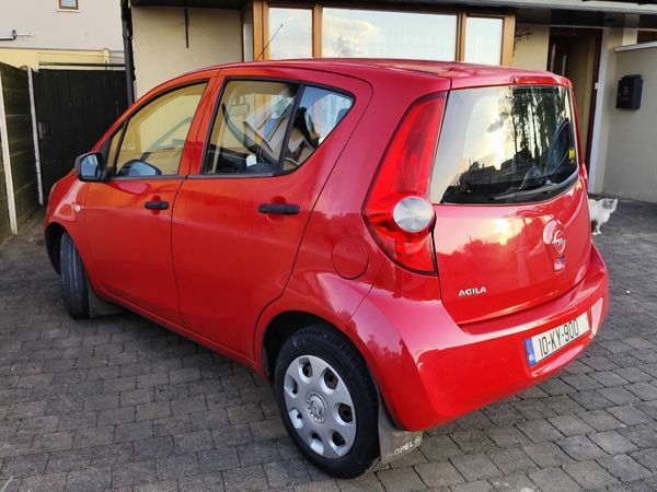 Opel Agila Hatchback, Petrol, 2010, Red