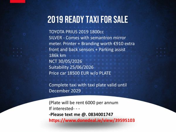 Toyota Prius Hatchback, Petrol Hybrid, 2019, Silver