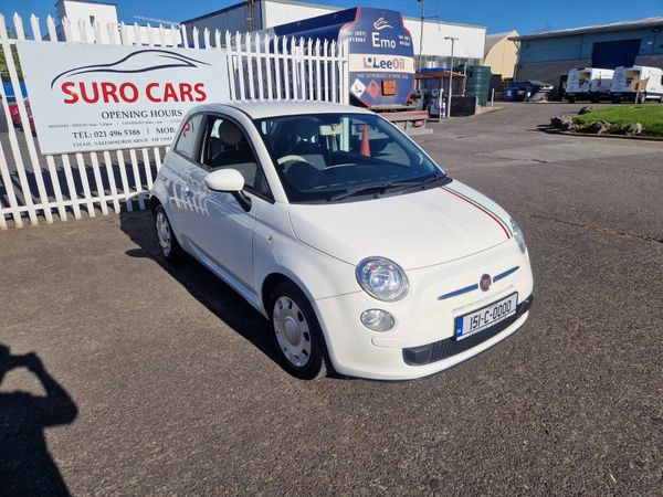 Fiat 500 Hatchback, Petrol, 2015, White