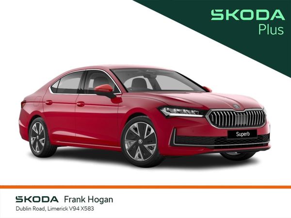Skoda Superb Saloon, Diesel, 2025, Red