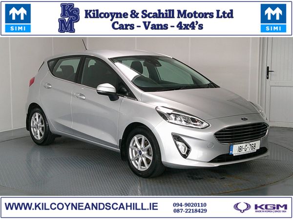 Ford Fiesta Hatchback, Petrol, 2018, Grey