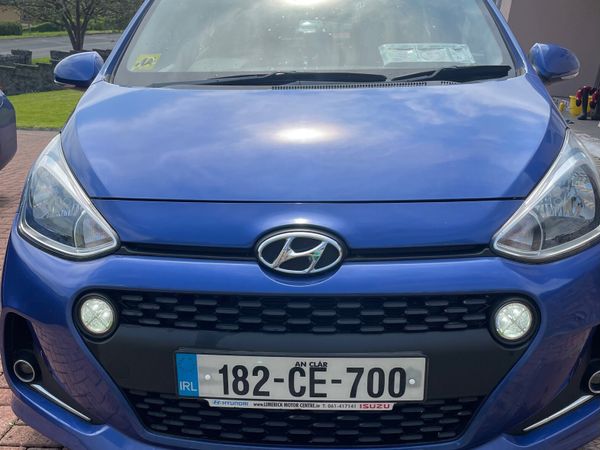 Hyundai i10 Hatchback, Petrol, 2018, Blue