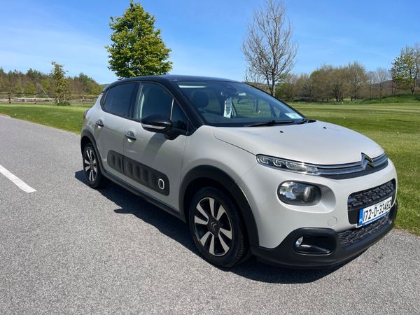 Citroen C3 Hatchback, Petrol, 2017, Grey