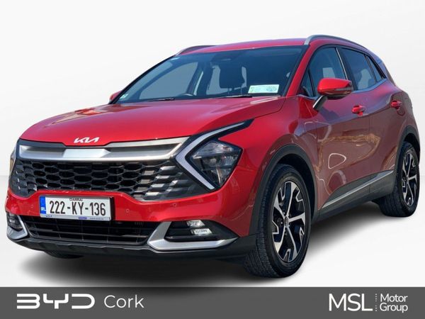 Kia Sportage SUV, Diesel, 2022, Red