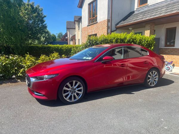 Mazda Mazda3 Saloon, Petrol Hybrid, 2019, Red