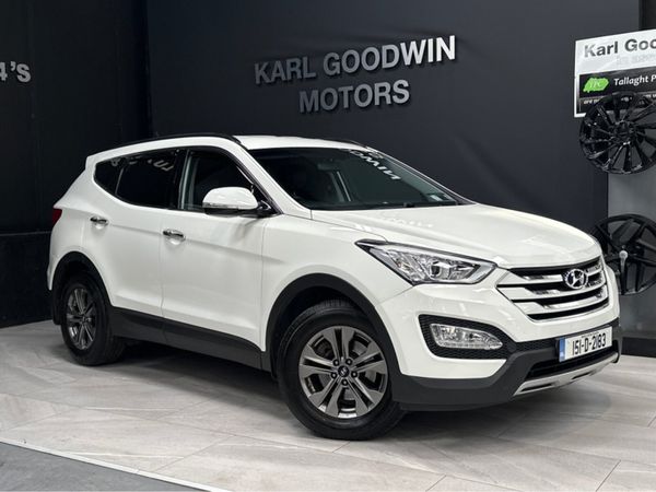 Hyundai Santa Fe SUV, Diesel, 2015, White