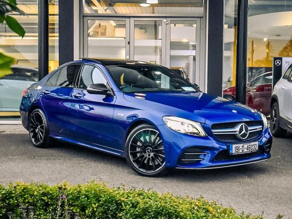 Mercedes-Benz C-Class Saloon, Petrol, 2019, Blue