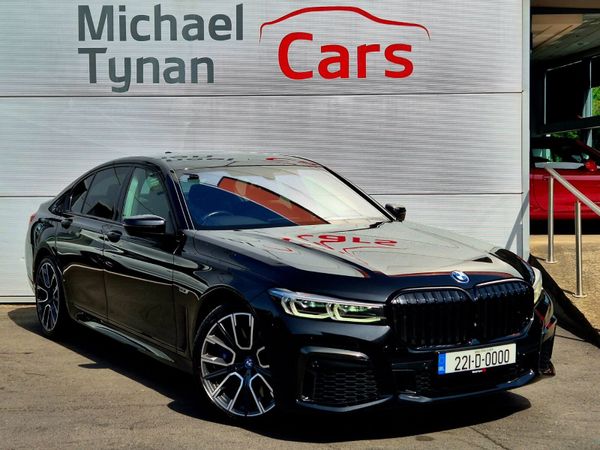 BMW 7-Series Saloon, Petrol Hybrid, 2022, Black