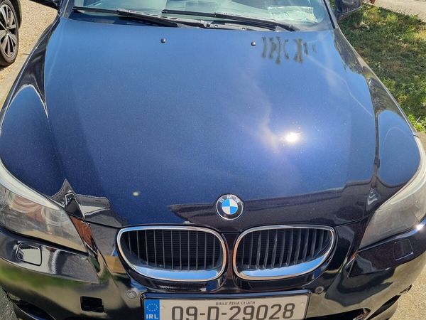 BMW 5-Series Saloon, Diesel, 2009, Black