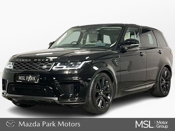 Land Rover Range Rover Sport SUV, Petrol Hybrid, 2022, Black