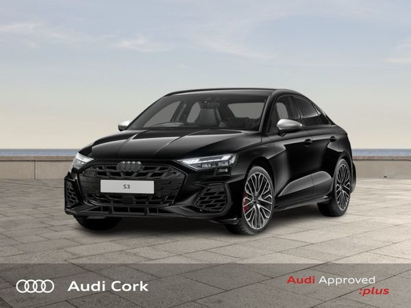 Audi S3 Saloon, Petrol, 2025, Black