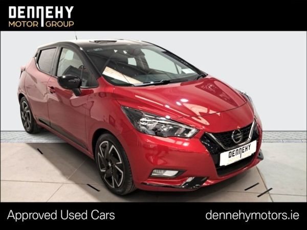 Nissan Micra Hatchback, Petrol, 2022, Red