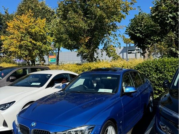 BMW 3-Series Saloon, Petrol Plug-in Hybrid, 2017, Blue