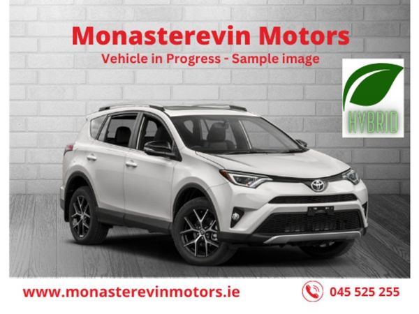 Toyota RAV4 Estate, Petrol Hybrid, 2017, White