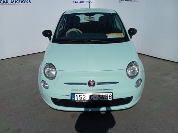 Fiat 500 Hatchback, Petrol, 2015, Green