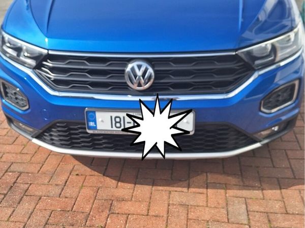 Volkswagen T-Roc SUV, Diesel, 2018, Blue