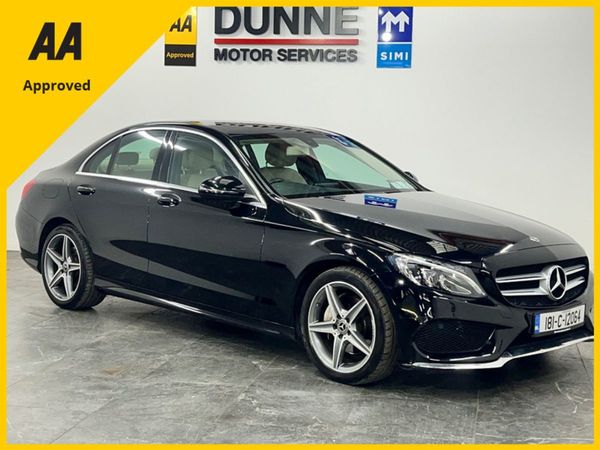 Mercedes-Benz C-Class Saloon, Diesel, 2018, Black