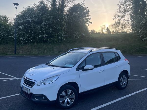 Peugeot 2008 SUV, Petrol, 2015, White