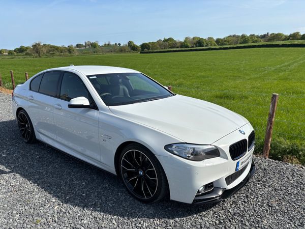 BMW 5-Series Saloon, Diesel, 2015, White