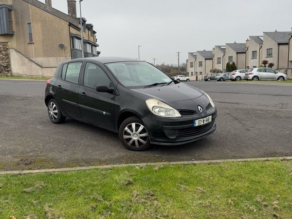 Renault Clio Hatchback, Petrol, 2007, Black