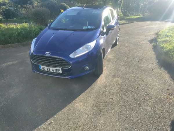 Ford Fiesta Hatchback, Petrol, 2016, Blue