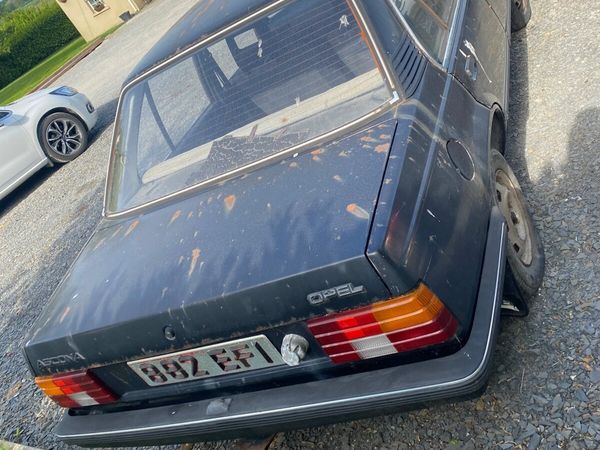 Opel Ascona Saloon, Petrol, 1983, Black