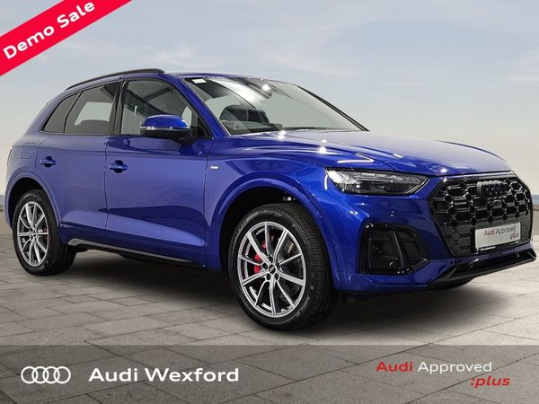 Audi Q5 SUV, Petrol Plug-in Hybrid, 2025, Blue