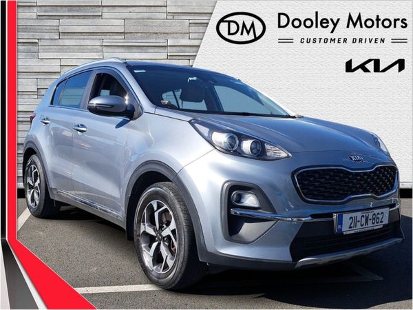 Kia Sportage SUV, Diesel Hybrid, 2021, Grey