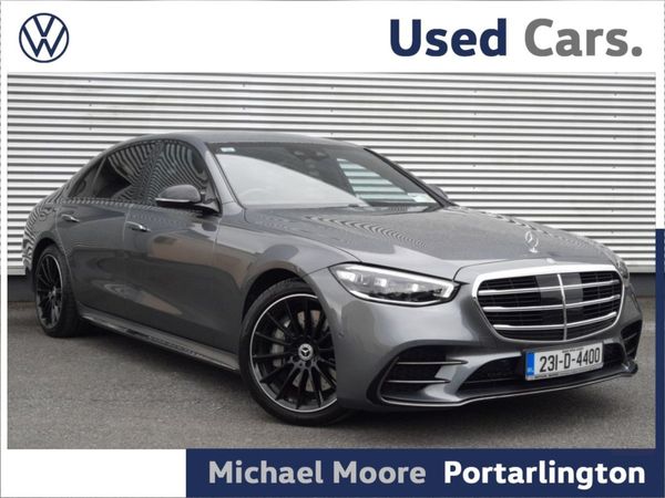 Mercedes-Benz S-Class Saloon, Petrol Plug-in Hybrid, 2023, Grey