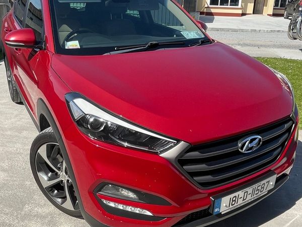 Hyundai Tucson SUV, Diesel, 2018, Red