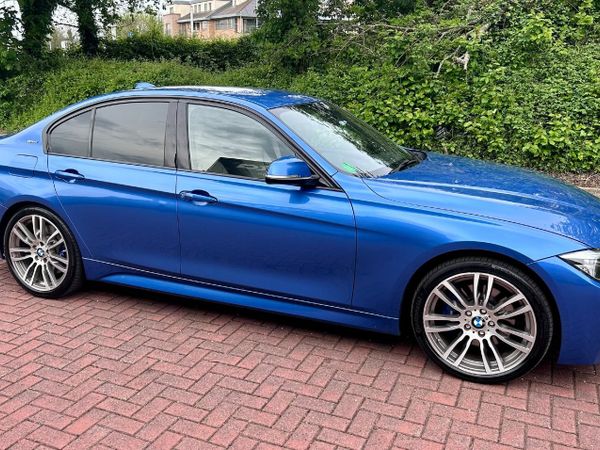 BMW 3-Series Saloon, Petrol Plug-in Hybrid, 2017, Blue