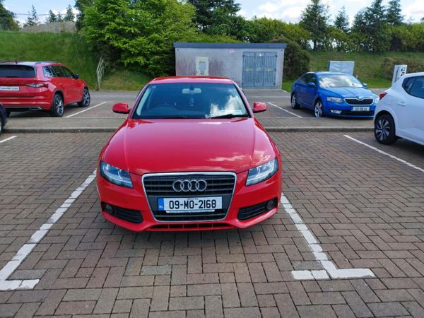 Audi A4 Saloon, Diesel, 2009, Red