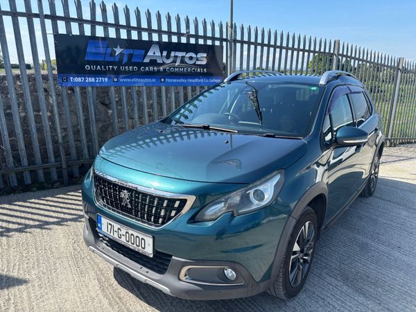 Peugeot 2008 Hatchback, Petrol, 2017, Blue