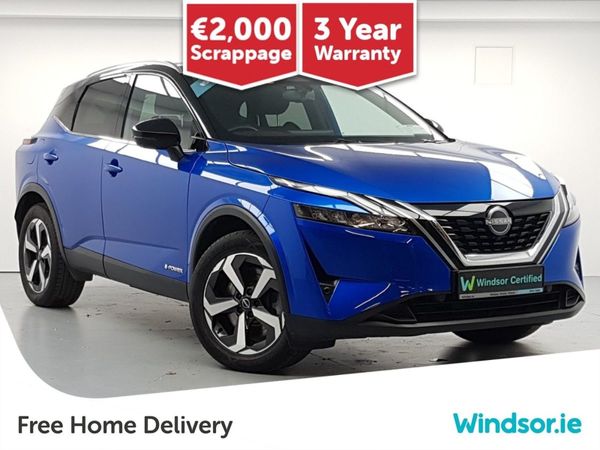 Nissan Qashqai MPV, Hybrid, 2023, Blue