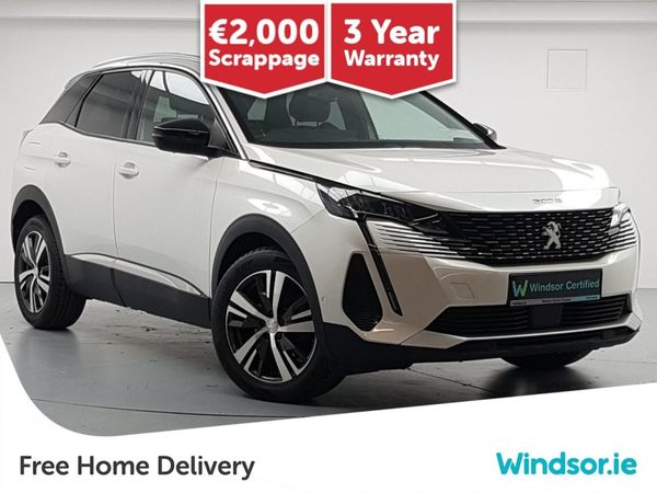 Peugeot 3008 MPV, Petrol, 2022, White