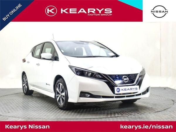 Nissan Leaf Hatchback, Electric, 2022, White
